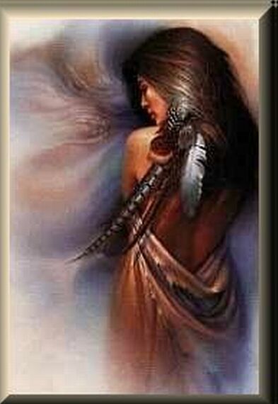 Portrait de Femme indienne